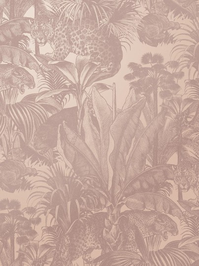 Divine Savages DVS121 Faunacation Bengal Blush - tapeta tropikalna