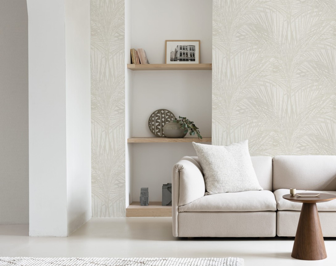 BN 218743 Inspire Zen - tapeta z motywem liści palmy