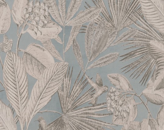 BN 221180 Inspire Inspire - tapeta z motywem liści, ptaków i motyli