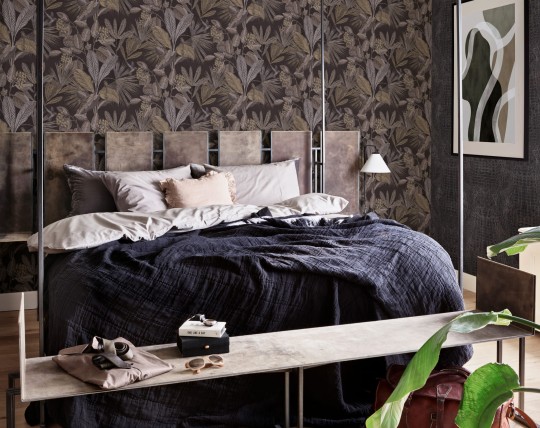 BN 221180 Inspire Inspire - tapeta z motywem liści, ptaków i motyli