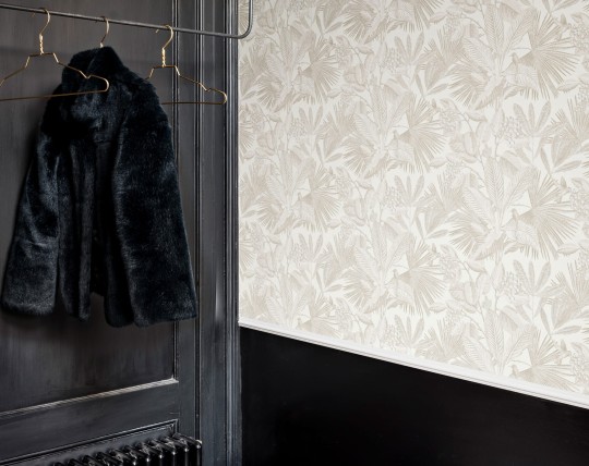 BN 221186 Inspire Inspire - tapeta z motywem liści, ptaków i motyli