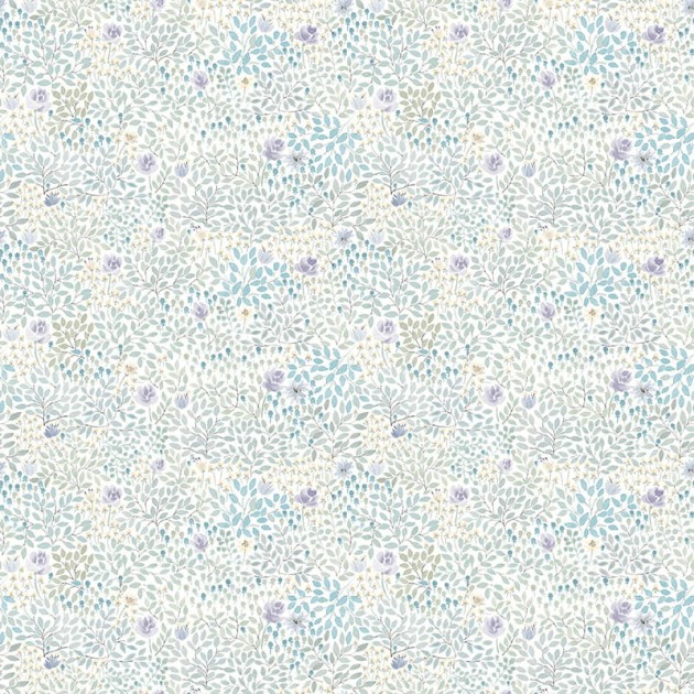 Lutece 36200801-EN Tartine et Chocolate Jardin D'été Gris Et Violet - tapeta z motywem gałązek