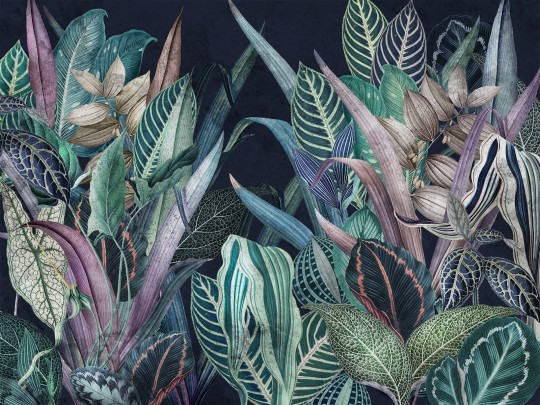 Wallcraft 630 31 2202 Nevida - tropikalny mural z motywem liści