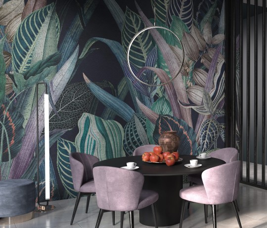 Wallcraft 630 33 2202 Nevida - tropikalny mural z motywem liści