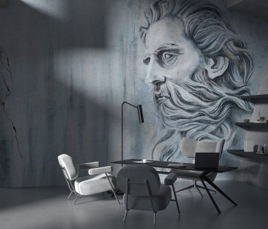 Wallcraft 645 31 2202 Poseidon - mural z motywem Poseidona