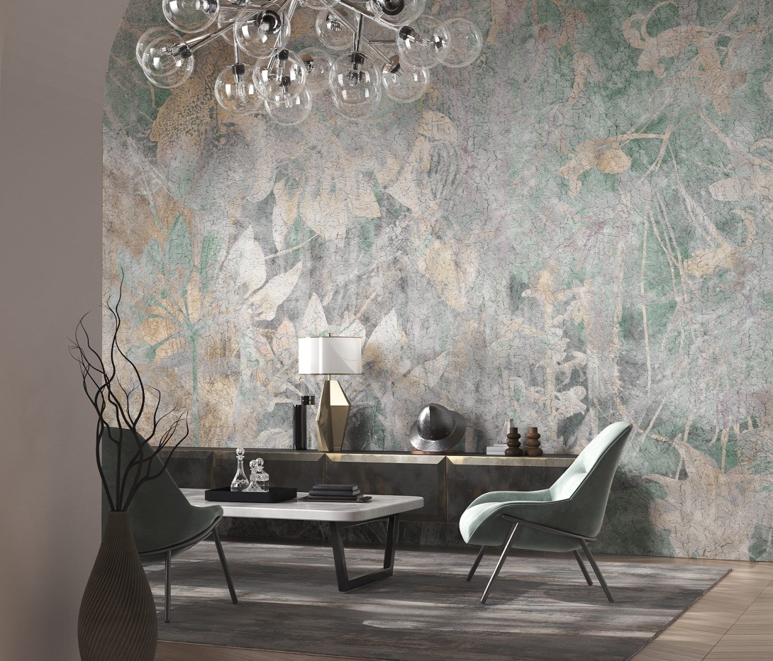 Wallcraft 650 32 2202 La Vien - mural z motywem łąki kwiatów