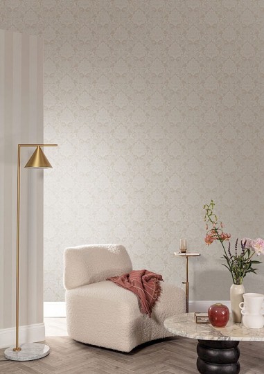 Zoom OTH001 Othello Gregoria Linen - tapeta roślinne ornamenty