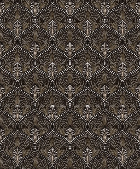 Zoom OTH202 Othello Diamond Bronze - tapeta w stylu art-deco