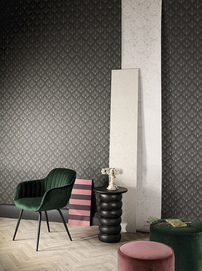 Zoom OTH203 Othello Diamond Neptune - tapeta w stylu art-deco