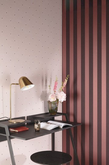 Zoom OTH305 Othello Dolce Woodrose - tapeta w subtelne diamenty