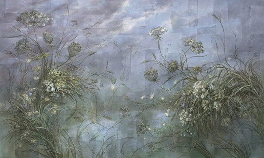 Wonderwall 35072608 Piano - mural z motywem łąki