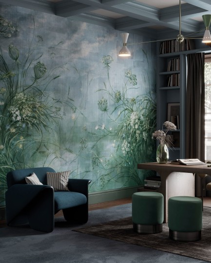 Wonderwall 35072608 Piano - mural z motywem łąki