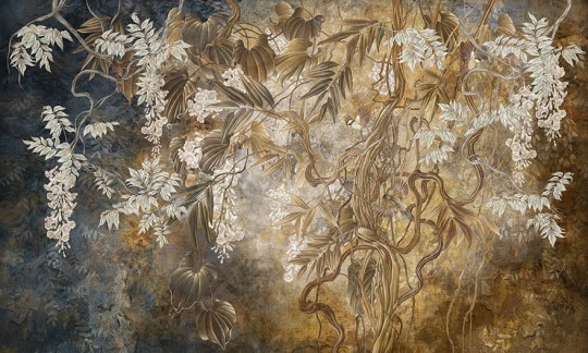 Wonderwall 35072706 Liana - tropikalny mural z motywem gałęzi i liści