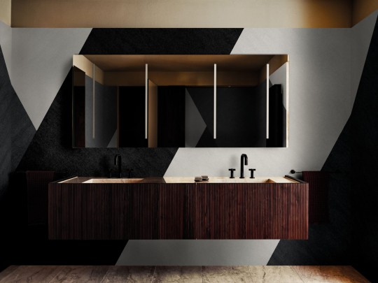 London Art TDV2GP302_1B The Daydreamer vol.2 Crossroads - geometryczny mural z motywem kształtów