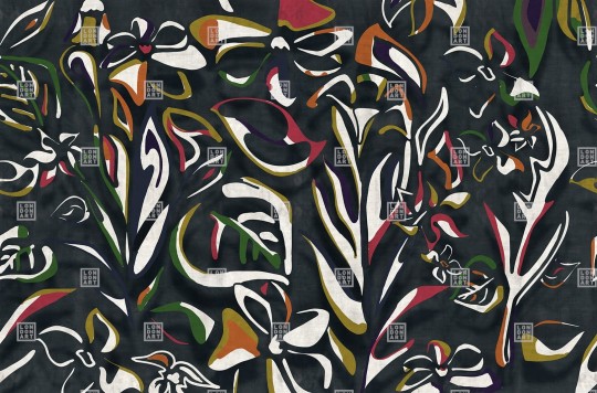 London Art TDV2GP401_1 The Daydreamer vol.2 Heaven Is In Your Mind - mural z motywem kwiatów