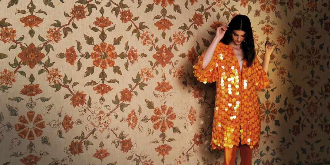 London Art TDV2GP403_1 The Daydreamer vol.2 House For Everyone - mural z motywem adamaszku