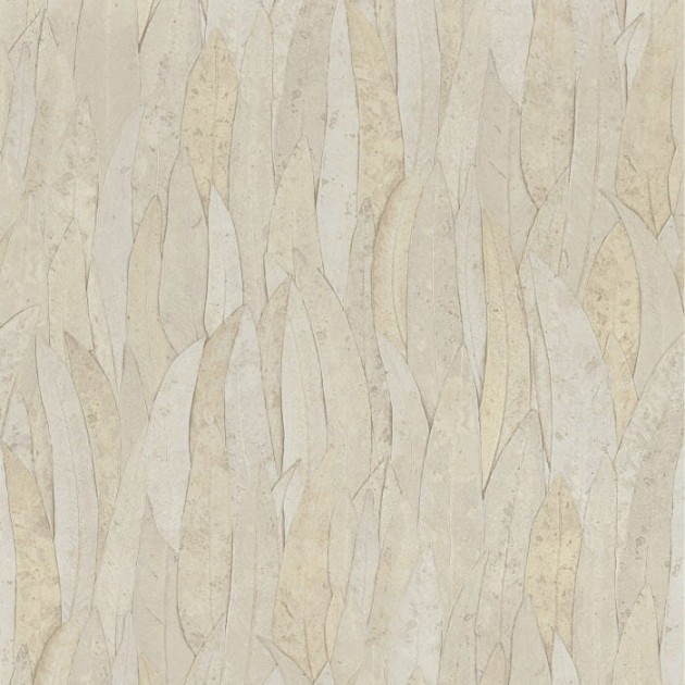 Casamance 75961018 Golfe Du Bengale Neluwa Sable - tapeta w liście eukaliptusa