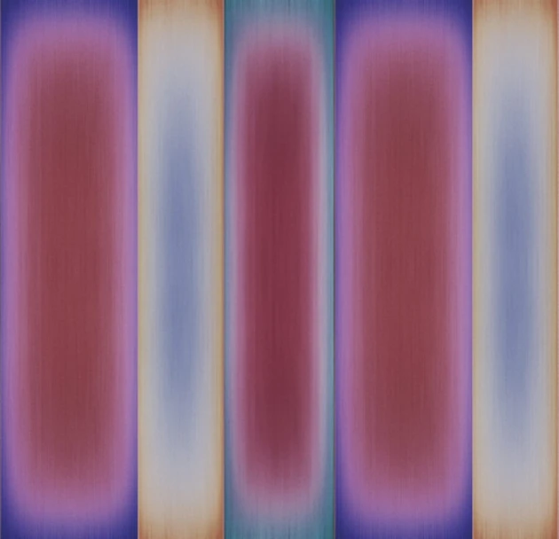 Wall & Deco Contemporary 2023 Viva Magenta WDVM2301 - fototapeta z motywem pionowych pasów