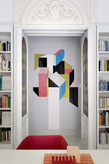 Wall & Deco Contemporary 2023 Urbania WDUR2301 - fototapeta z motywem geometrycznych kształtów