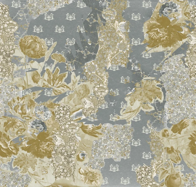 Wall & Deco Contemporary 2023 Racconti WDRA2302 - fototapeta z motywem patchworku