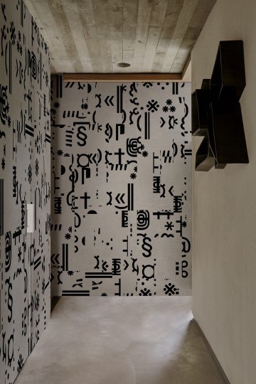 Wall & Deco Contemporary 2023 Geroglifici WDGE2301 - fototapeta z motywem hieroglifów