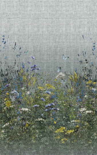 Wall & Deco Contemporary 2023 Field of gold WDFG2302 - fototapeta z motywem łąki kwiatów