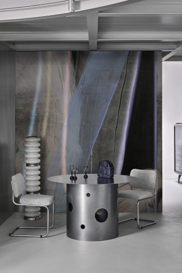 Wall & Deco Contemporary 2023 Neon WDNE2301 - fototapeta z motywem łuny światła