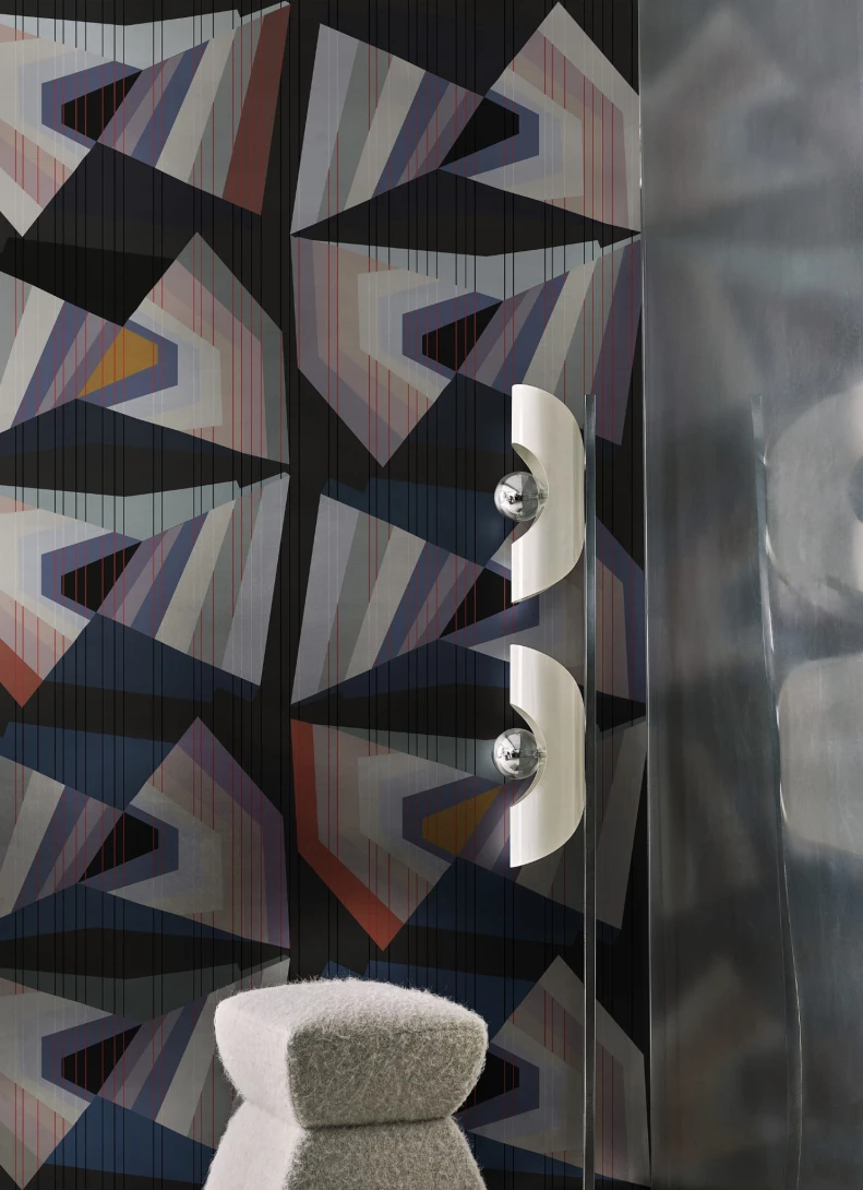 Wall & Deco Contemporary 2023 Ludic WDLD2301 - fototapeta z motywem abstrakcyjnych kształtów