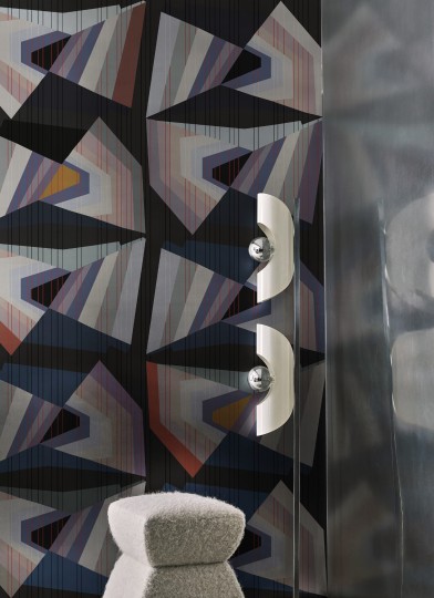 Wall & Deco Contemporary 2023 Ludic WDLD2301 - fototapeta z motywem abstrakcyjnych kształtów