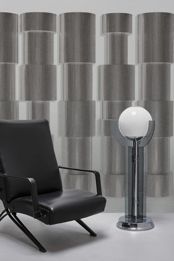 Wall & Deco Contemporary 2023 Industrial Pillars WDIP2302 - fototapeta z motywem abstrakcyjnych kształtów