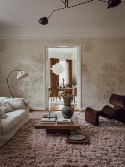 Boras Tapeter Studio 9478W Landscape Archive - mural z motywem roślinnego fresku