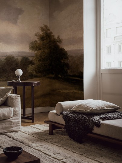 Boras Tapeter Studio 9483W Landscape Oilpainting - mural z motywem obrazu olejnego