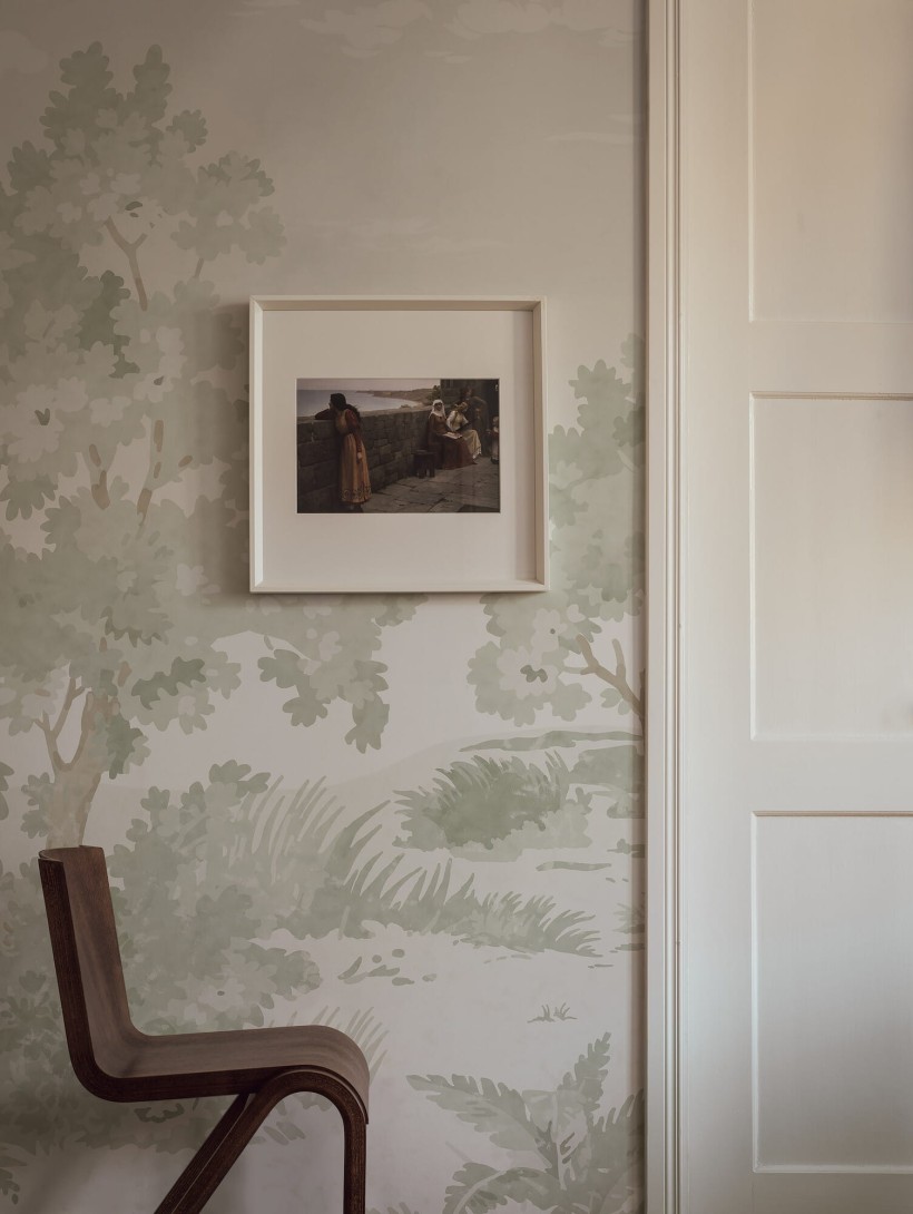 Boras Tapeter Studio 9480W Landscape Countryside - mural z motywem akwarelowego pejzażu