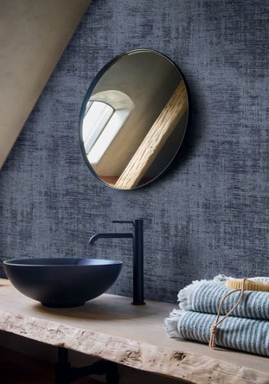 Casamance 74392922 Mouvements Johara Ebene - tapeta imitująca tkaninę