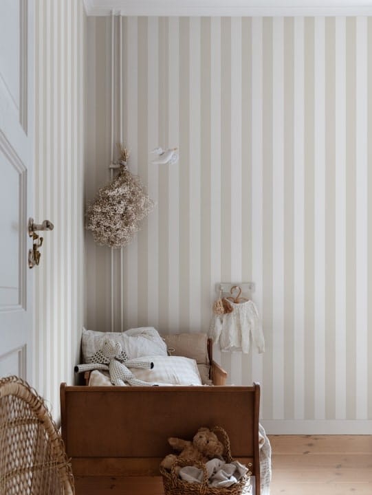 Sandberg S10198 Villa Dalaro II Sam Linen - tapeta w paski
