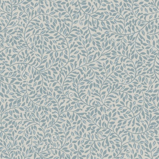 Sandberg 425-46 Villa Dalaro II Sigfrid Indigo Blue - tapeta w liście
