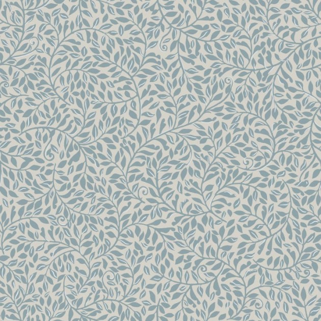 Sandberg 425-46 Villa Dalaro II Sigfrid Indigo Blue - tapeta w liście
