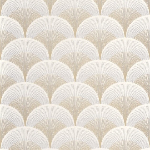 Casadeco 88661331 Twenties Broadway Beige Lin - tapeta w stylu art-deco