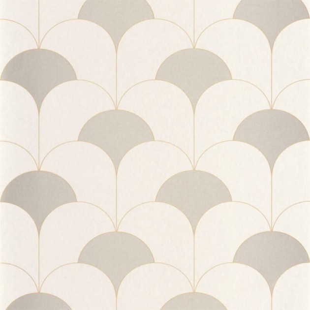Casadeco 88681331 Twenties Theatre Beige Lin - tapeta w stylu art-deco