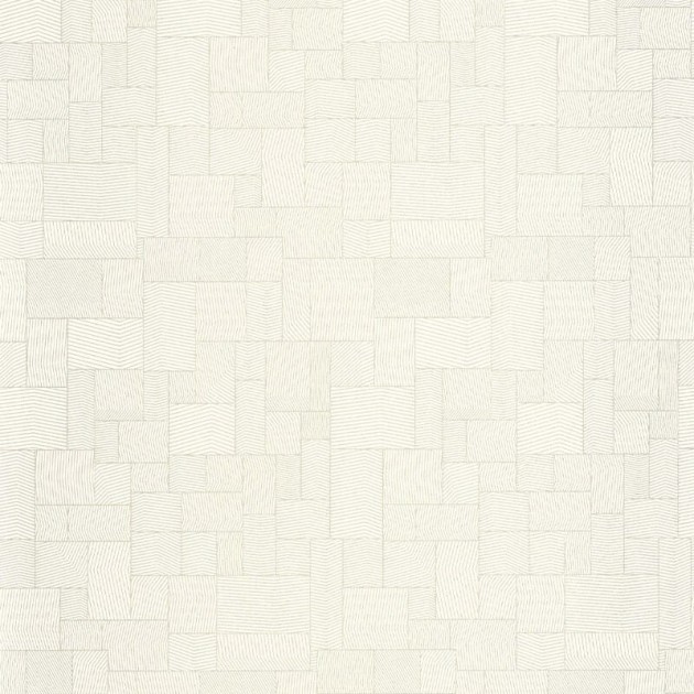 Casadeco 88760054 Kyoto Kensai Blanc Polaire - tapeta geometryczna w orientalnym wydaniu
