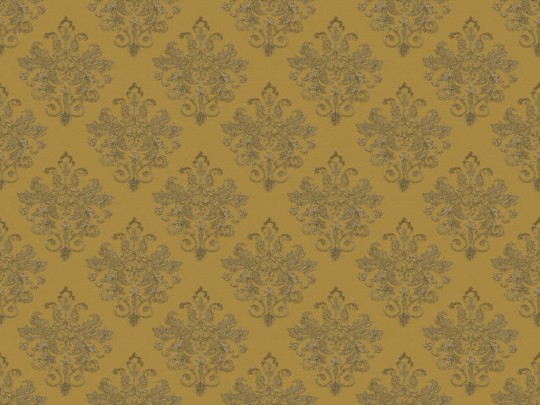 Rebel Walls R19523 Lars Wallin Baroque Pearl Yellow - mural medaliony z pereł