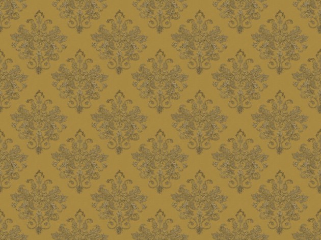 Rebel Walls R19523 Lars Wallin Baroque Pearl Yellow - mural medaliony z pereł