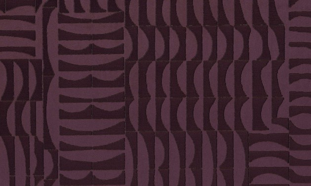 Arte 74002 Kharga Barkhan Burgundy - tapeta geometryczna  z motywem wydm na piasku