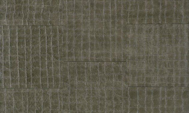 Arte 74021 Kharga Tenere Burnt Olive - tapeta lakierowana imitująca skórę