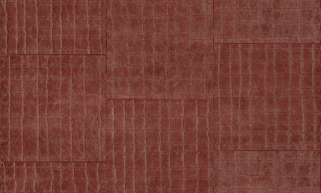 Arte 74025 Kharga Tenere Picante Red - tapeta lakierowana imitująca skórę