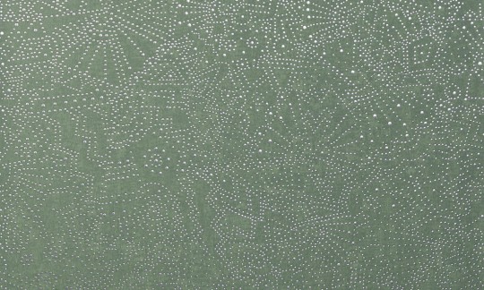 Arte 74032 Kharga Gobi Sage Gren - tapeta o wzorze mieniących się kropek