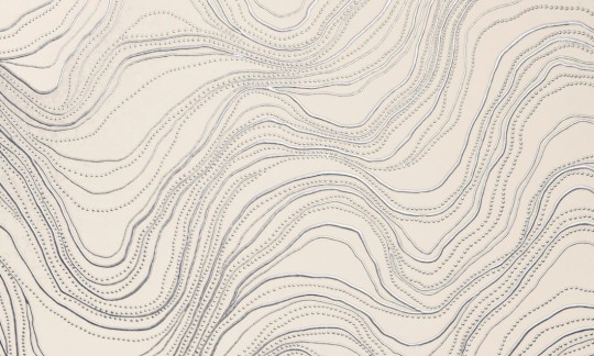 Arte 74042 Kharga Bayuda Dazzling Silver - tapeta z motywem złotych ławic piasku