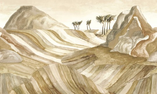 Arte 74061 Kharga Zerzura Limestone Dune - mural z pustynnym krajobrazem