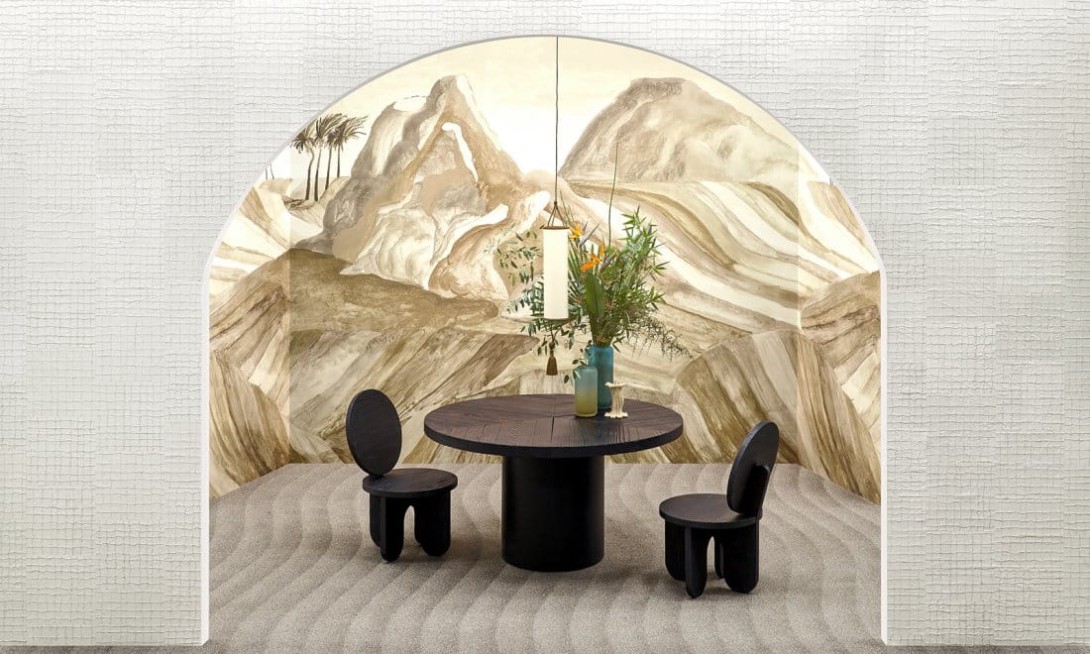 Arte 74061 Kharga Zerzura Limestone Dune - mural z pustynnym krajobrazem