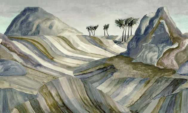 Arte 74062 Kharga Zerzura Desert Night - mural z pustynnym krajobrazem